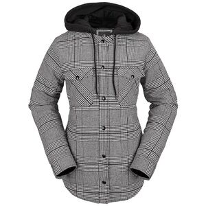 NWT Volcom Insulated Flannel Women's XS Moonbeam